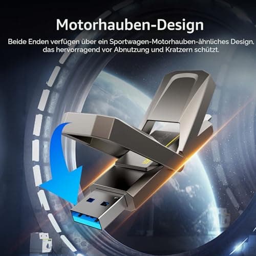 Netac US5 256GB Solid USB State Drive Externe tragbare USB SSD Typ-c und USB 3.2 Dual Interface Geschwindigkeit bis zu 550MB/s Bild 8