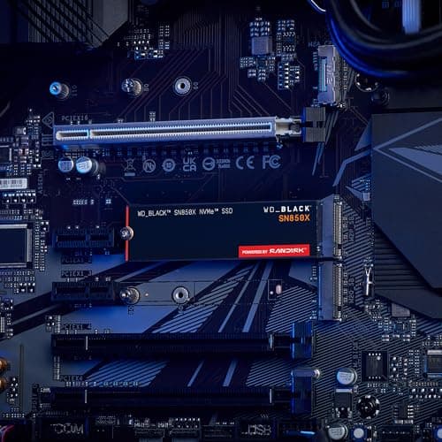WD_BLACK SN850X NVMe SSD 1 TB interne SSD (Gaming Speicher, PCIe Gen4-Technologie, Lesen 7.300 MB/s, Schreiben 6.300 MB/s) Schwarz 1 TB Standard SN850X Bild 6