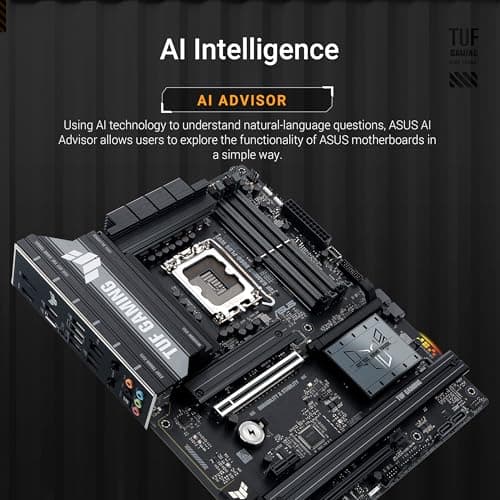ASUS TUF Gaming B860-PLUS WiFi B860 LGA 1851 ATX Motherboard, Intel® Core™ Ultra Series 2 Ready, Advanced AI PC-Ready, 12+1+2+1 Stufen, DDR5, PCIe 5.0, 3X M.2, Wi-Fi 7, 2.5Gb LAN, USB 20Gbps Type-C® Bild 4