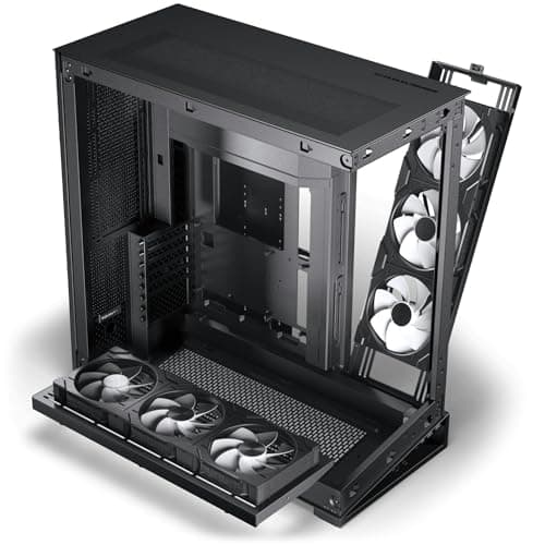 PHANTEKS NV-Series NV9 MK2 PC-Gehäuse, Big-Tower, EATX, DRGB, Tempered Glass - schwarz Bild 8
