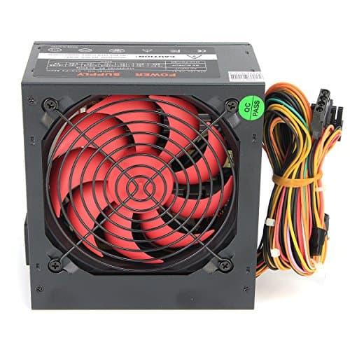 110V-230V 12Cm Lüfter ATX Netzteil Lüfter 24 Pin Pci Sata ATX 12V Molex Connect 80 + Gold - Eu-Stecker Bild 4
