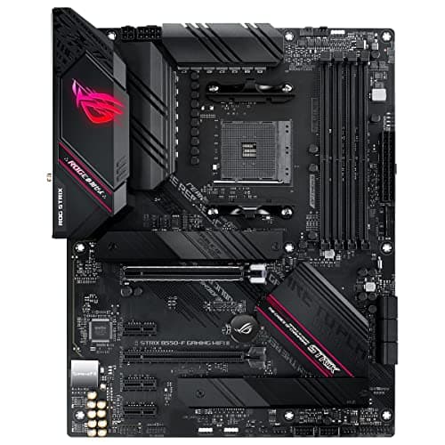 ASUS ROG Strix B550-F Gaming WI-FI II Mainboard Sockel AMD AM4 (AMD B550, ATX, PCIe 4.0, WiFi 6E, SATA 6Gbit/s, USB 3.2 Gen 2, Aura Sync, Two-Way AI Noise Cancelation) Bild 7