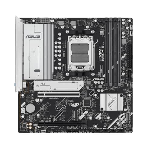 ASUS Prime B850M-A-CSM Mainboard Sockel AMD AM5 (microATX, DDR5, PCIe 5.0, 3X M.2 Slots, Realtek 2.5Gb Ethernet, DisplayPort, HDMI, BIOS Flashback, Aura Sync, Control Center Express) B850 Micro-ATX M-A-CSM Bild 4