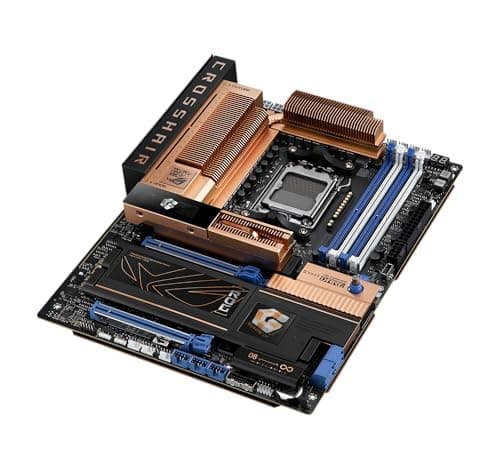 ASUS ROG Crosshair 2006 X870E WiFi 7 AMD ATX Mainboard (AMD AM5, 20+2+2 Leistungsstufen, DDR5, 2-Zoll OLED Display, 5X M.2 Steckplätze, M.2 Q-Release, PCIe 5.0, 2X USB4, 2X USB 20Gbps Typ-C) Bild 6