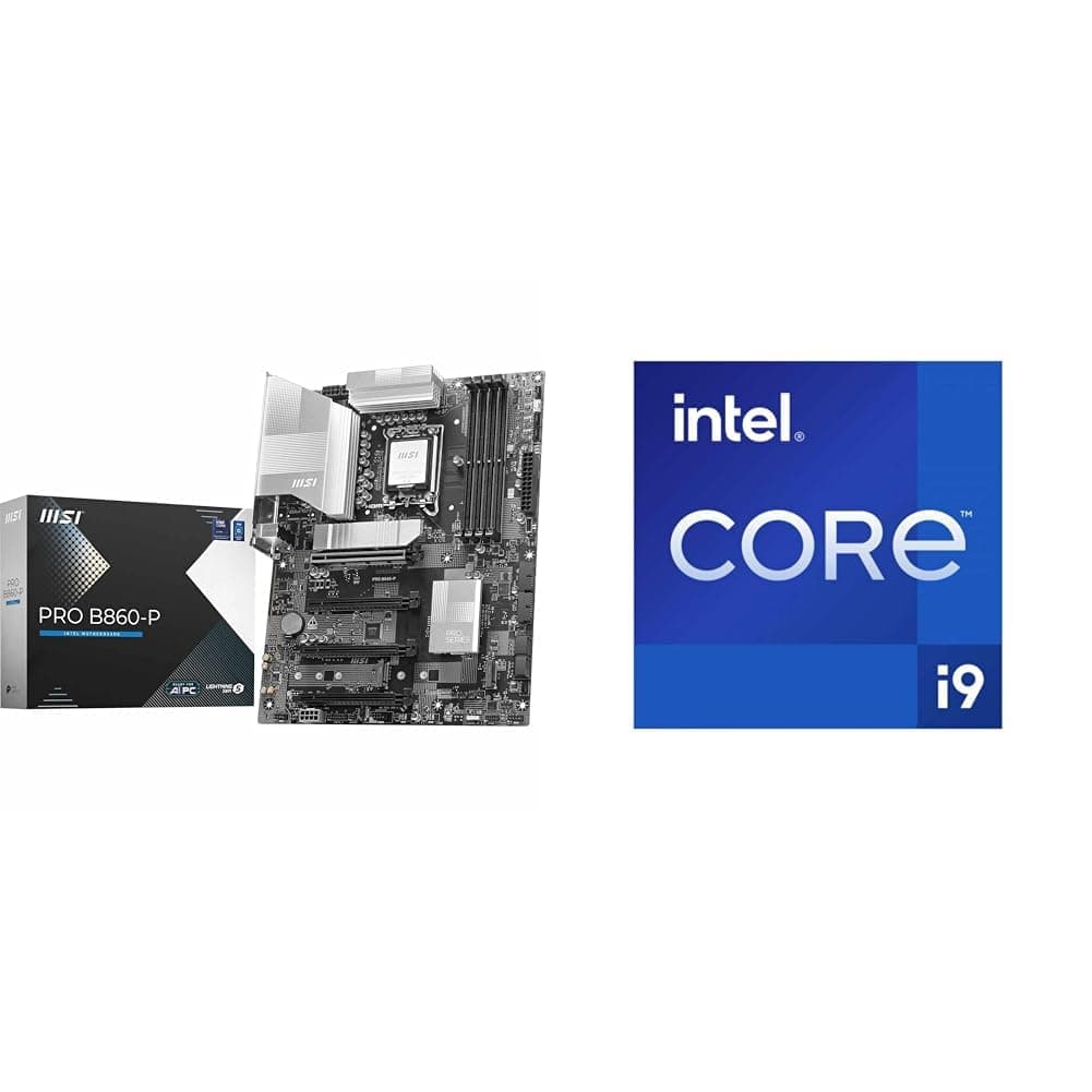 MSI PRO B860-P Mainboard + Intel® Core™ i9-14900KF Desktop Processor 24 cores PRO B860-P i9-14900KF