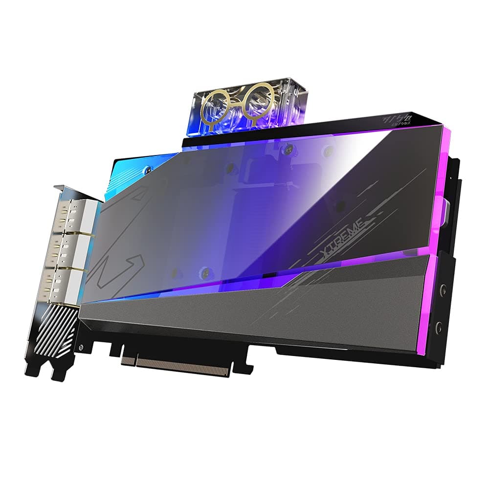 Gigabyte Aorus GeForce RTX 3080 Ti Xtreme Waterforce WB Grafikkarte, 12 GB GV-N308TAORUSX WB-12GD Bild 3