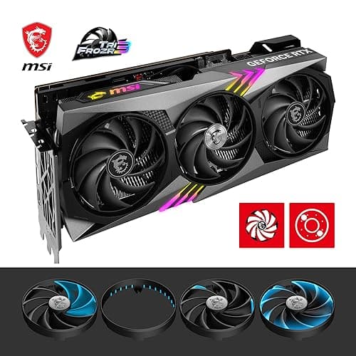 MSI GeForce RTX 4080 16GB Gaming X Trio Grafikkarte - NVIDIA RTX 4080, 16 GB GDDR6X Speicher Bild 8