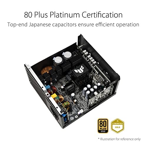 ASUS TUF Gaming 850W Gold Netzteil (850 Watt, Vollmodular, ATX 3.0-kompatibel, Axial-tech Lüfter, PCB-Beschichtung, Doppelkugellager) Bild 7