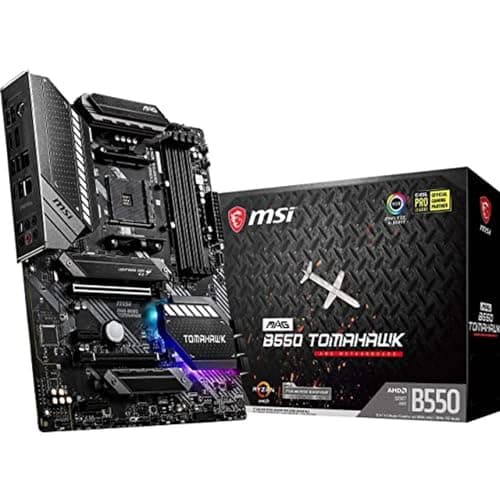 MSI MAG B550 Tomahawk (AMD AM4 DDR4 M.2 USB 3.2 Gen 2 HDMI ATX Gaming Motherboard AMD Ryzen 5000 Prozessoren ATX MAG B550 TOMAHAWK Bild 2