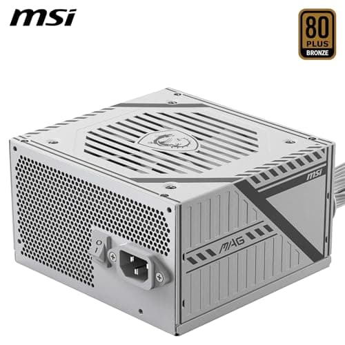 MSI MAG A650BNL Netzteil, 650W, 80 Plus Bronze, ATX PSU Bild 4