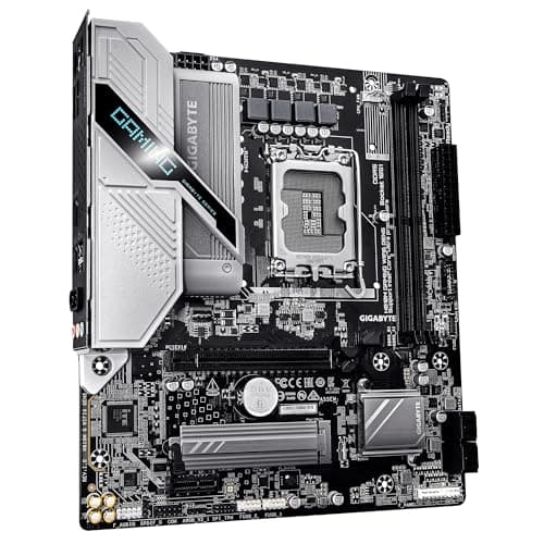 GIGABYTE H810M Gaming WIFI6 GEN5 Mainboard – Intel Core Ultra (Serie 2) CPUs, 4+1+2-Phasen-VRM, bis zu 6400 MHz DDR5, 1× PCIe-4.0-M.2, Wi-Fi 6, 2.5-GbE-LAN, USB 3.2 Gen 1 Bild 6
