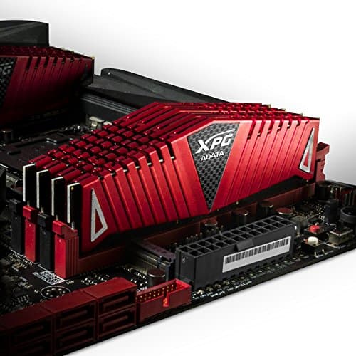 ADATA AX4U2400316G16-QRZ Z1 DDR4 2400MHz (PC4-19200) CL16 64GB (16GBx4) Arbeitsspeicher rot Bild 8