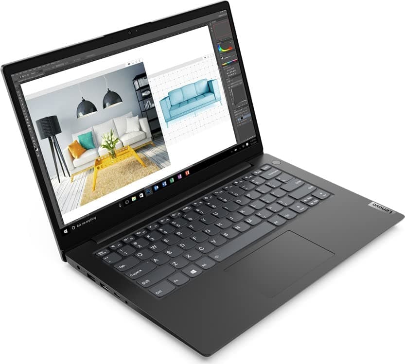 Lenovo (14,0 Zoll Full-HD Ultrabook (1.6kg), großer 7h Akku, Intel N6000 4x3.30 GHz, 8 GB DDR4, 512GB SSD, Intel UHD, HDMI, Webcam, BT, USB 3.0, WLAN, Windows11 Laptop #8219 14.0 FullHD N6000 - 8 GB - 512 GB SSD 14,0 Zoll Full-HD Bild 3