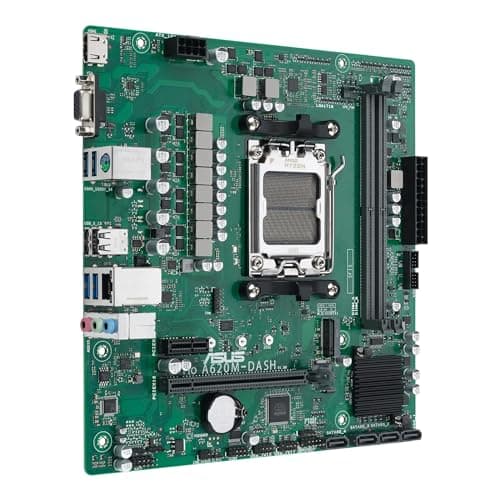 ASUS PRO A620M-DASH-CSM Business-Mainboard Sockel AMD AM5 (Micro-ATX, PCIe 4.0, 4X SATA 6Gbit/s, DDR5, Q-LED Core, COM-Debug Header) Bild 3