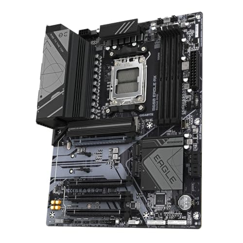 GIGABYTE B650 Eagle AX Mainboard - AMD Ryzen 9000er-Serie, 12+2+2 Phasen VRM, bis zu 7600 MHz DDR5 (OC), 1xPCIe 5.0 + 2xPCIe 4.0 M.2, GbE LAN, WiFi 6E, USB 3.2 Gen 2 Bild 8