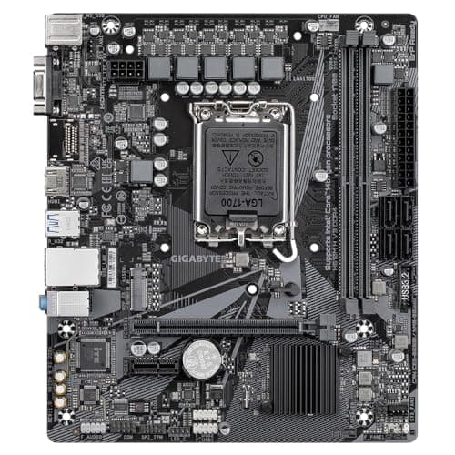 GIGABYTE H610M H V3 DDR4 Mainboard - Unterstützt Intel Core Prozessoren 14th CPUs, 4+1+1 Hybrid Phases Digital VRM, up to 3200MHz DDR4, 1xPCIe 3.0 M.2, GbE LAN, USB 3.2 Gen 1 Bild 4