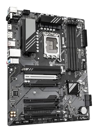 GIGABYTE B760 DS3H WIFI6E GEN5 Mainboard – Unterstützt Intel Core Prozessoren der 14. Generation, 8+2+1 Phasen Digital-VRM, bis zu 5600 MHz DDR5, 2xPCIe 4.0 M.2, Wi-Fi 6E, 1 GbE LAN, USB 3.2 Gen 2x2 Bild 6