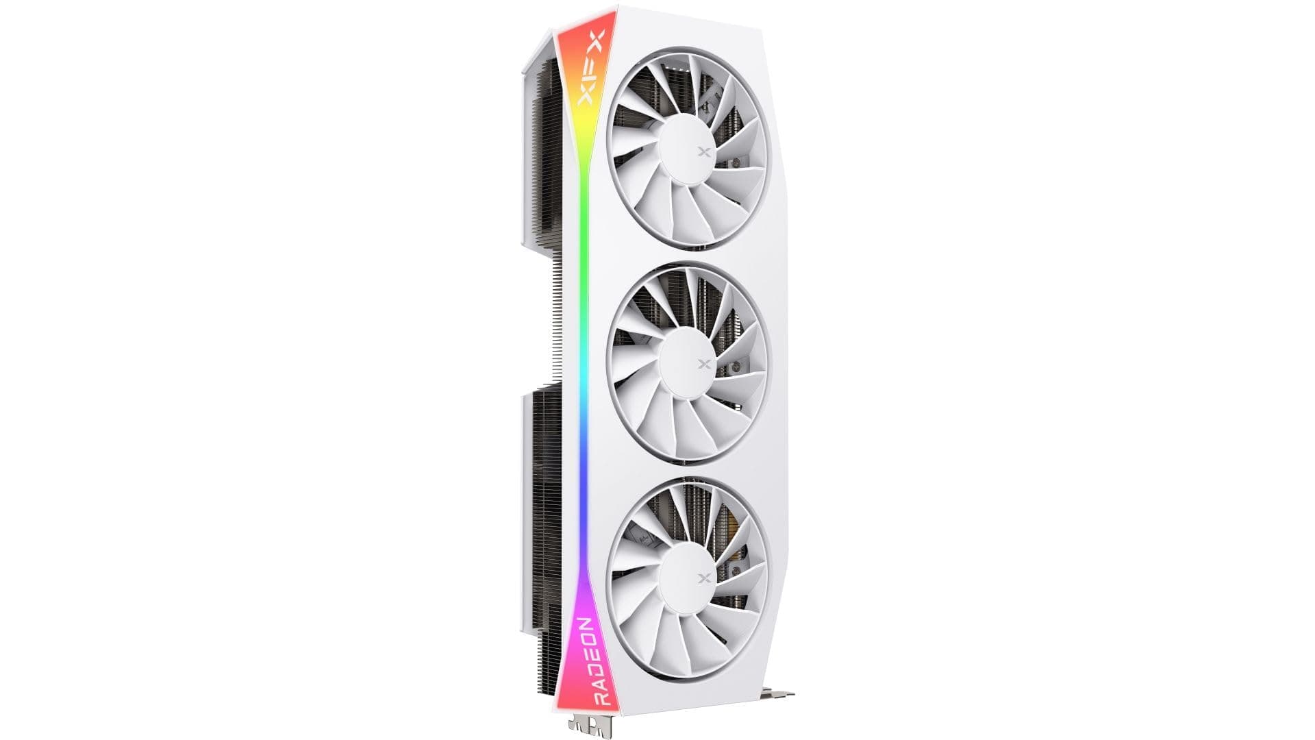 XFX Mercury AMD Radeon RX 9070XT OC White Gaming Edition mit RGB 16GB GDDR6 HDMI 3xDP, AMD RDNA™ 4 (RX-97TRGBBW9) Bild 3