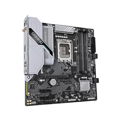 GIGABYTE B760M Gaming Plus WiFi DDR4 LGA 1700 Intel B760 M-ATX Motherboard mit DDR4, 2* M.2, PCIe 4.0, Front USB 3.2 Gen 1 Type-C, WiFi 6 GbE LAN, Q-Flash Plus, PCIe EZ-Latch Bild 6