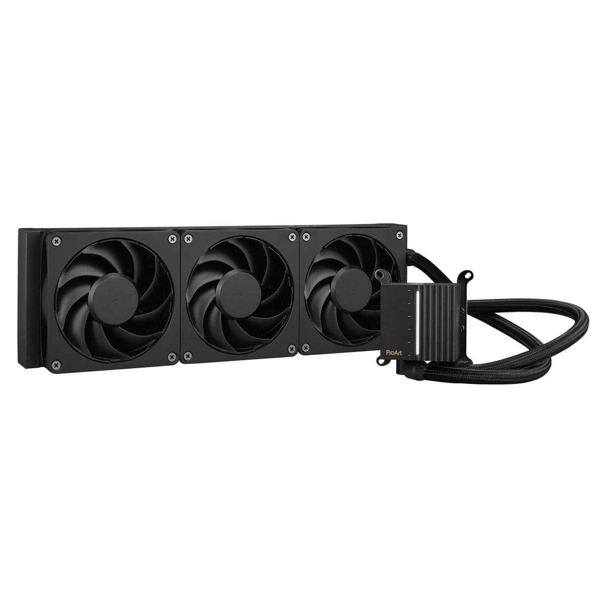 ASUS ProArt LC 360 All-in-One Flüssig-CPU-Wasserkühlung (Systemstatusanzeige, 3x Alphacool Apex Stealth Metal Power-Lüfter, 3000 U/min, 39,5 dB(A), Intel LGA 1851, 1700, 1200, 115X AMD AM5, AM4) Bild 5
