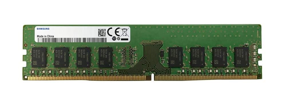 Samsung M378A1K43CB2-CTD Arbeitsspeicher, 1 x 8 GB, DDR4, 2666 MHz, 288-Pin-DIMM, Schwarz/Grün Bild 2