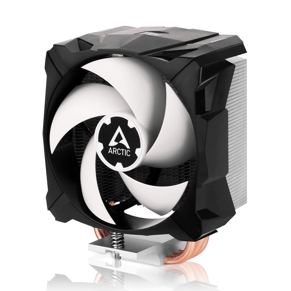 ARCTIC Freezer i13 X - Kompakter Intel-CPU Kühler, 100 mm, 300-2000 RPM (PWM gesteuert), Hydrodynamische Gleitlager, voraufgetragene MX-2 Wärmeleitpaste, LGA1700 kompatibel - Schwarz Bild 2