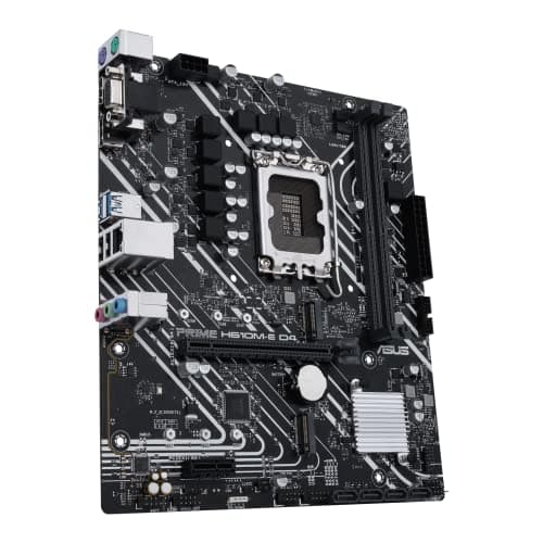 ASUS Prime H610M-E D4-CSM Business Mainboard Sockel Intel LGA 1700 (mATX, PCIe 4.0, 1Gb Ethernet, ASUS COM Debug Header, Remote IT Management) Bild 4