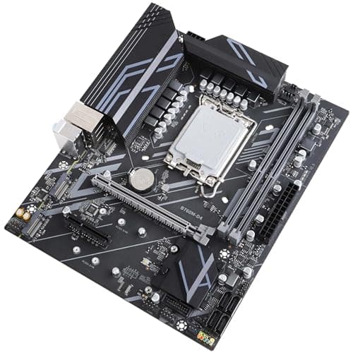 Simpletek - Mainboard kompatibel B760M-D4 LGA 1700 Micro-ATX Chipsatz B760 | 2X DDR4 MAX 64GB | 4xSATA3.0 6Gbps | VGA HDMI Displayport Bild 2