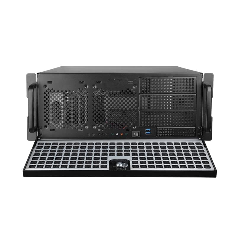 Chieftec 19 Zoll 4HE Rackgehäuse UNC-409S-B-OP ATX Bild 3