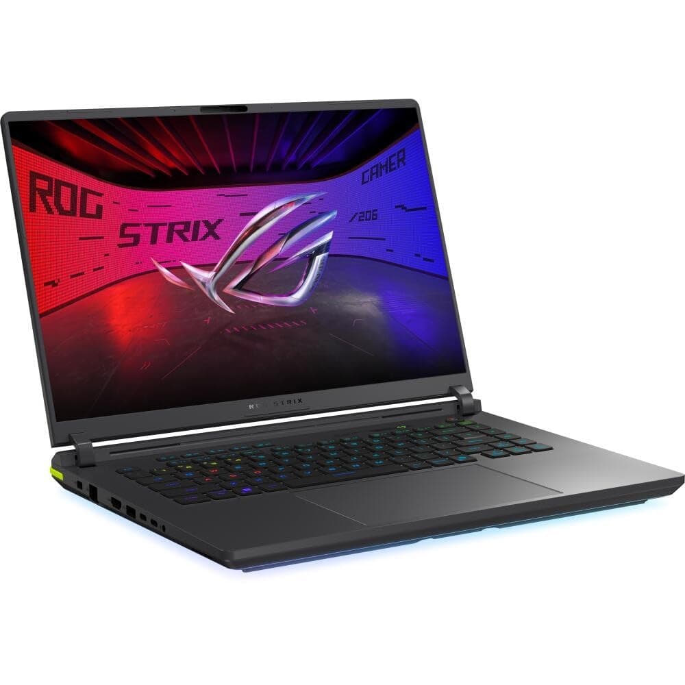 ASUS ROG Strix G16 G615LR Laptop; 16" WQXGA 240Hz/3ms 16:9 IPS Display; Intel Core Ultra 7 255HX; 32GB RAM; 1TB SSD; NVIDIA RTX 5070 Ti; Win11 Home; QWERTZ; Volt Green; 3Monate GamePass