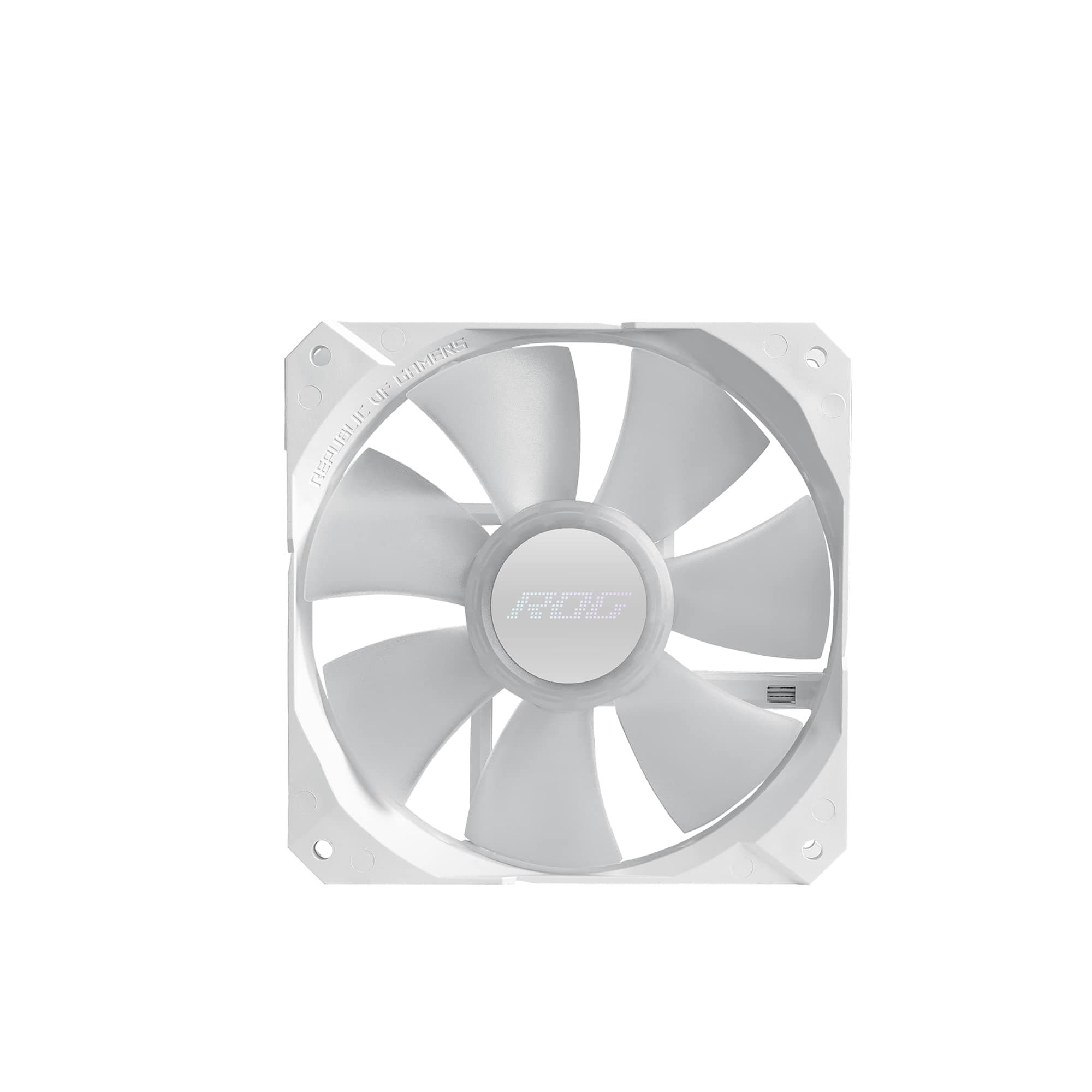 ASUS ROG STRIX LC II 240 ARGB AM5 White Edition All-in-One Flüssig-CPU-Wasserkühlung (Aura Sync, zwei adressierbare ROG 120mm RGB-Lüfter) Bild 5