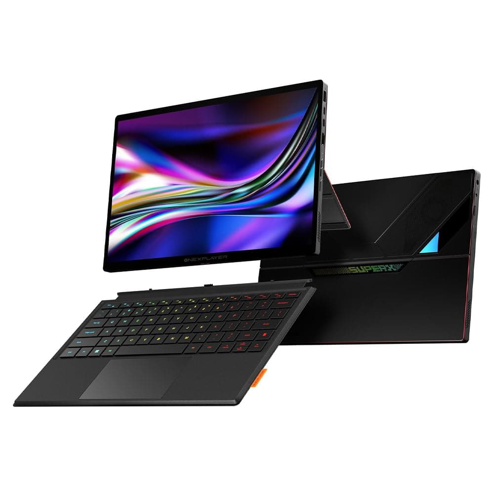 OneXPlayer Super V Portable AI Workstation mit Intel Core Ultra X7 358H-Prozessor, Intel Arc B390-Grafikkarte, 14-Zoll-2,8K-AMOLED-Display mit 120 Hz, für Produktivität unterwegs(48GB RAM + 1TB SSD) 48GB RAM | 1TB SSD