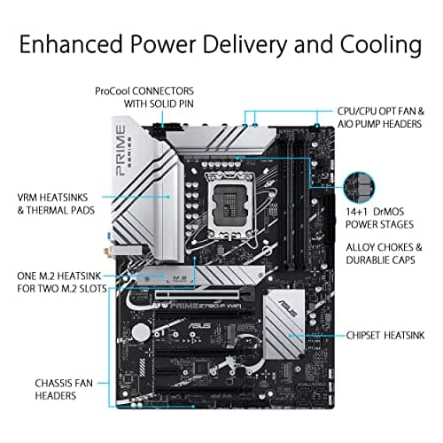 ASUS Ersatzteil Prime Z790-P WiFi Z790 LGA 1700 ATX, 90MB1CJ0-M1EAY0 Bild 4