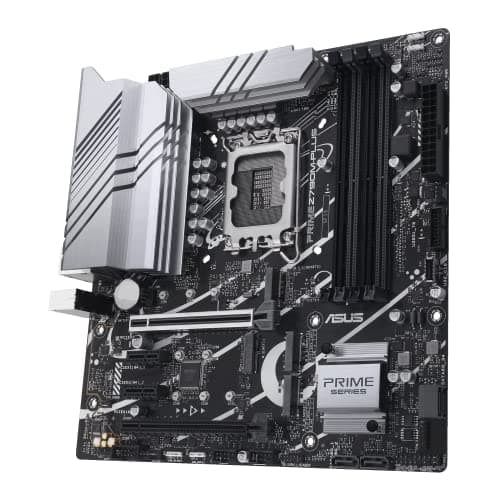 ASUS Prime Z790M-Plus LGA 1700 (Intel 14., 12. und 13. Generation) microATX-Motherboard (PCIe 5.0, 3 x M.2 Steckplätze, 10 + 1 DrMOS, DDR5, 1 GB LAN, DP, USB 3.2 Gen2 Type-C, Front-USB 3.2 Gen 1 Bild 8