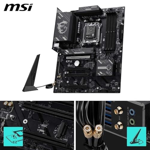 MICRO CENTER AMD Ryzen 5 7600X CPU Prozessor mit MSI B850 Gaming PRO WIFI6E Motherboard (ATX, AM5, DDR5, M.2 Gen5, Wi-Fi 6E) AMD Ryzen 5 7600X + MSI B850 Gaming Pro WIFI6E Bild 8