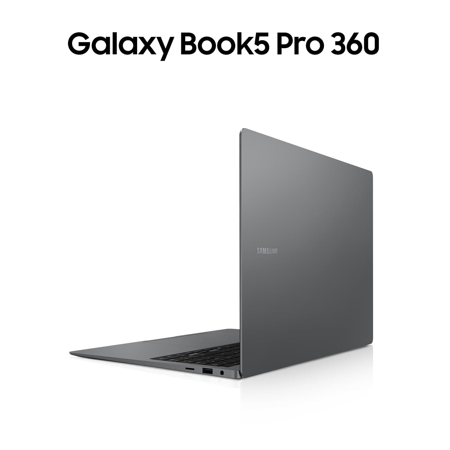 Samsung Galaxy Book5 Pro 360 2-in-1-Laptop, 16-Zoll-Display, Convertible AI-Notebook, Intel Core Ultra 7, 16 GB RAM, 1 TB Speicher, Copilot+ PC, Moonstone Gray, 3 Jahre Herstellergarantie 16 GB RAM / 1 TB Speicher Bild 4