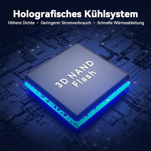 KingSpec ONEBOOM X400 2TB SSD M.2 PCIe Gen4x4 NVMe Gaming SSD 7400MB/s Read 6600MB/s Write 3D NAND TLC M.2 2280 Gaming SSD for PS5 PC Laptop Bild 6