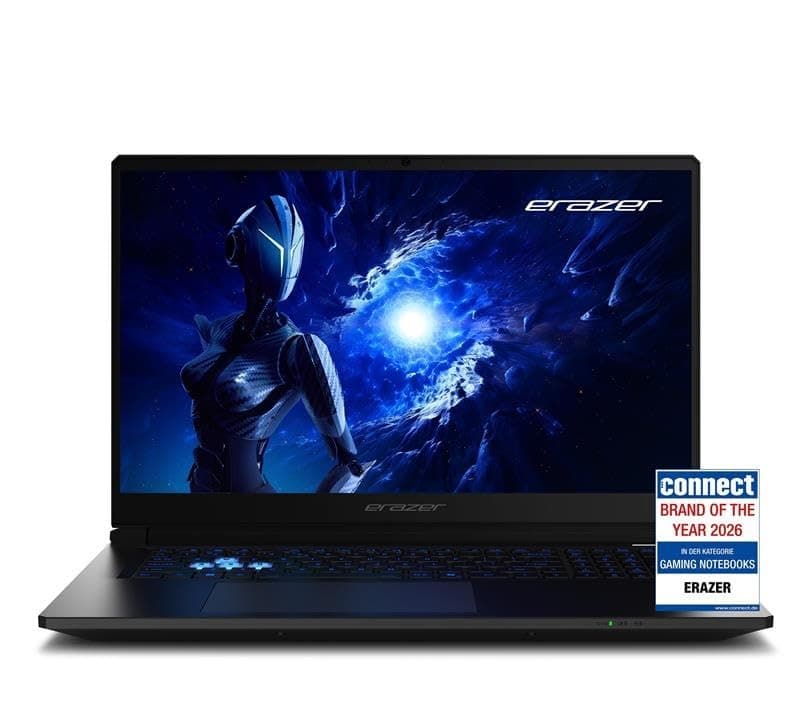 ERAZER Scout 17 E1 43,9 cm (17,3 Zoll 144Hz) Full HD Gaming Laptop (Core 5 210H, GeForce RTX 5050 8GB GDDR7 VRAM, 16GB DDR5 RAM, 1TB PCIe SSD, Windows 11 Home) Core 5 210H 16.0 GB 1000 GB NVIDIA GeForce RTX 5050 MD62758
