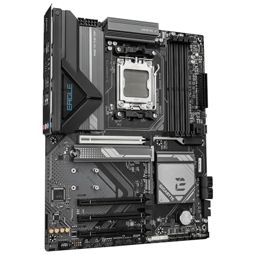 GIGABYTE B650E Eagle Mainboard – AMD Ryzen 9000 Series CPUs, 8+2+2-Phasen-VRM, bis zu 8200 MHz DDR5 (OC), 1× PCIe 5.0 + 2× PCIe 4.0 M.2, 2.5-GbE-LAN, USB 3.2 Gen 2 Bild 6