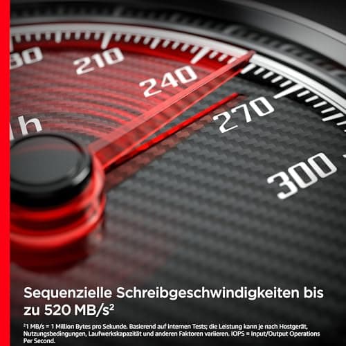 SanDisk Ultra 3D SSD 2 TB SSD interne SSD Festplatte (SSD intern 2,5 Zoll, stoßbeständig, 3D NAND-Technologie, n-Cache 2.0-Technologie, 560 MB/s Übertragungsraten) Schwarz Ultra 3D SSD - New 2 TB SATA SSD Bild 6