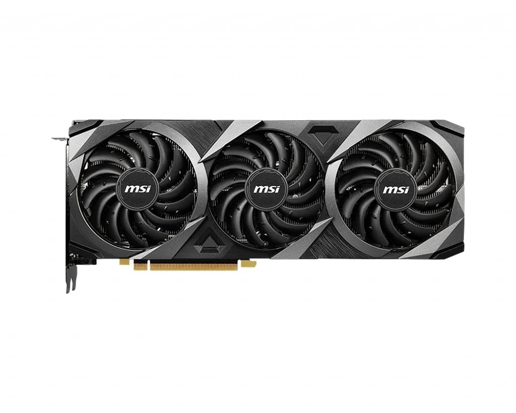 MSI GeForce RTX 3080 Ti Ventus 3X 12G OC Gaming Grafikkarte - NVIDIA RTX 3080 Ti, GPU 1695 MHz, 12 GB GDDR6X Speicher Bild 3