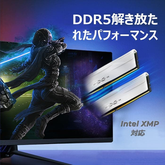 Silicon Power DDR5 32GB (2x16GB) 6000MT/s (PC5-48000) 288-pin CL30 1.35V UDIMM Desktop Memory Module RAM SP032GXLWU60AFDG White Bild 5