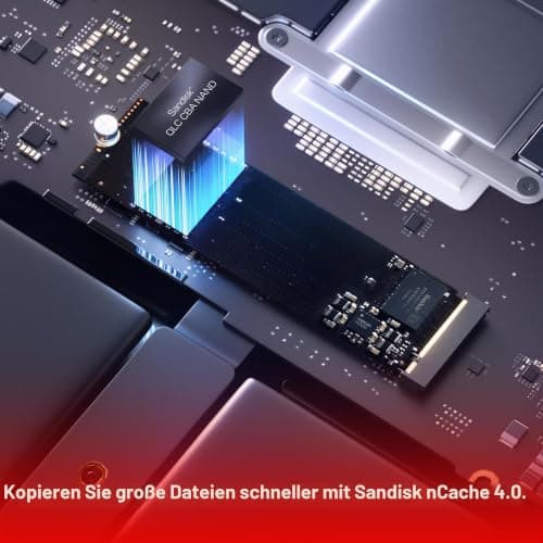 WD Blue SN5100 NVMe SSD 4 TB (6.900 MB/s Lesegeschwindigkeit, M.2 2280, PCIe Gen 4.0, nCache 4.0, SANDISK 3D CBA NAND-Technologie, Acronis True Image) Bild 6