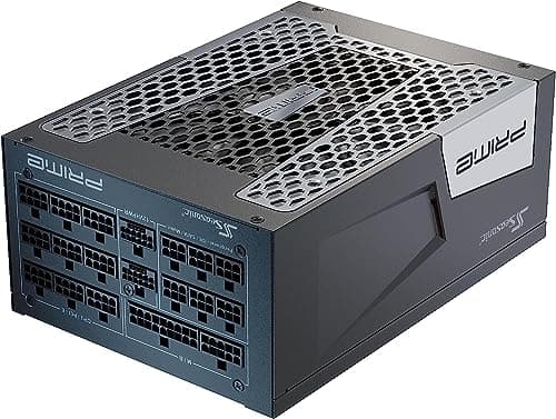 Seasonic Prime PX-1600-1600 W - 80+ Platinum - ATX 3.0 & PCIe 5.0 Ready - voll modular - Premium japanische Kondensatoren - 12 Jahre Garantie - Nvidia RTX 40/50 & AMD GPU kompatibel (Ref. SSR Bild 2