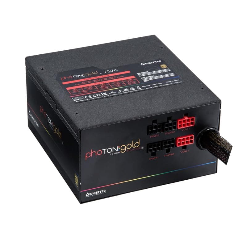 Chieftec Photon GDP-750C-RGB 750W PC-Netzteil, schwarz, 4X PCIe Bild 2