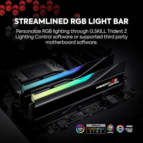 G.skill Trident Z5 Neo Rgb F5-6000j3238f16gx2-Tz5nr Memoria 32 Gb 2 X 16 Gb Ddr5 288-Pin Dimm (g.skill Ddr5 Ram 32gb [2x16gb DuaL-Kit] Pc6000 Cl32 tz Bild 6