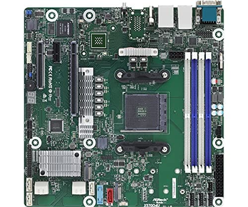 ASRock Rack X570D4U Motherboard (Micro-ATX, Sockel AM4, AMD X570) Bild 2