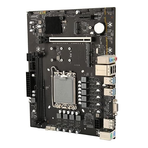 B760 M5 WiFi-Gaming-Motherboard, LGA 1700 DDR5 Dual-Channel-PC-Motherboard für -Prozessoren, PCIe 4.0, 2 M.2-Steckplätze, USB 3.2 Gen2, Desktop-Motherboard für Desktop-Gaming Bild 2