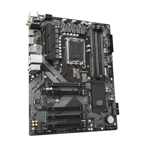 GIGABYTE B760 DS3H AX DDR4 Mainboard - Unterstützt Intel Core Prozessoren der 14. Generation, 8+2+1 Phasen digitales VRM, bis zu 5333MHz DDR4 (OC), 2X PCIe 4.0 M.2, Wi-Fi 6E, GbE LAN, USB 3.2 Gen 2 Bild 8