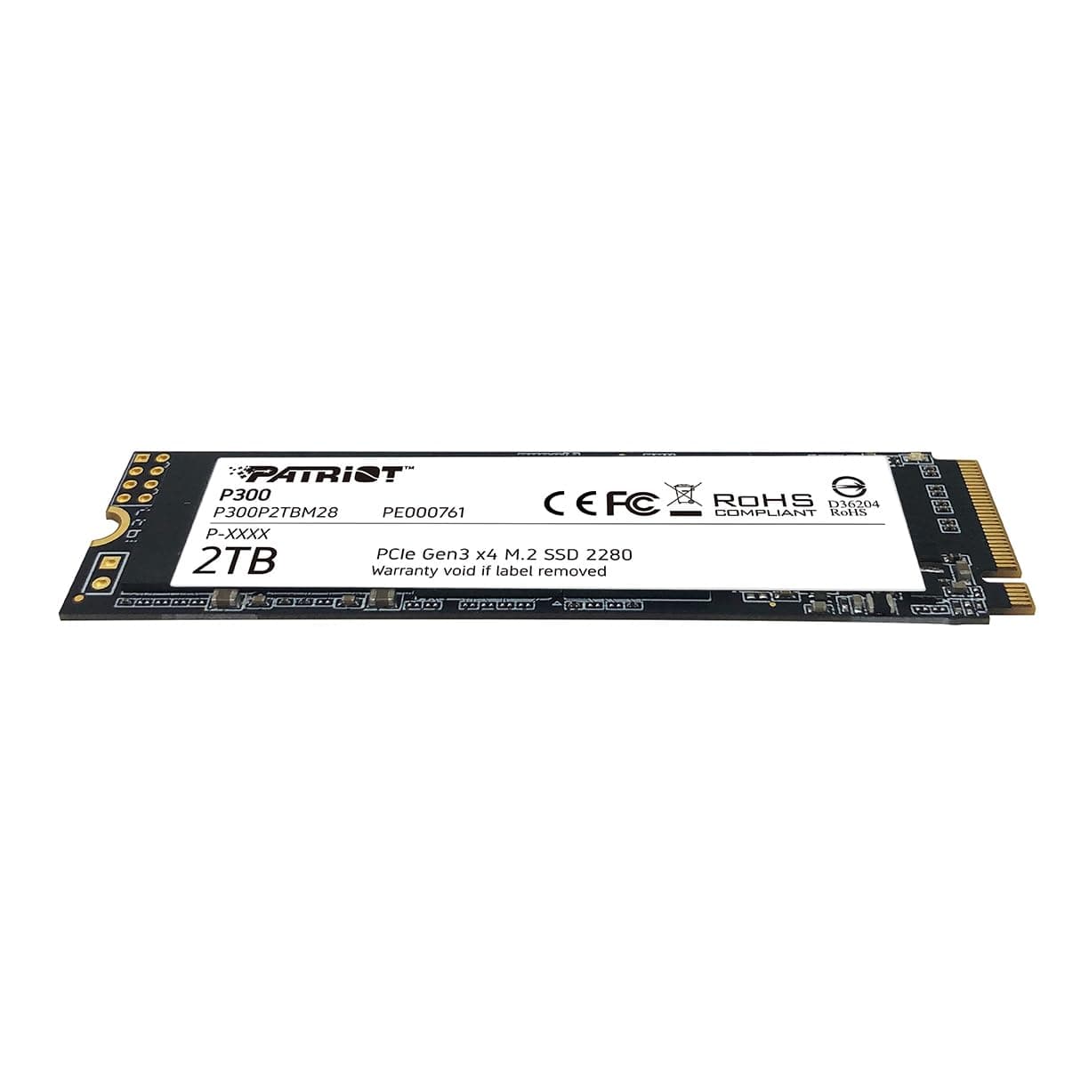 Patriot P300 2TB interne SSD - NVMe PCIe Gen 3x4 - M.2 2280 - Solid State Drive - P300P2TBM28 Bild 3